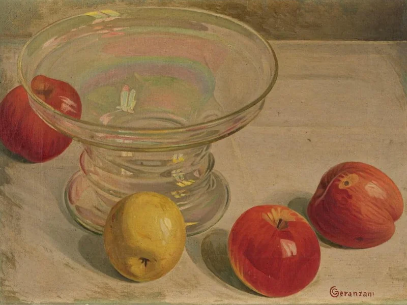 1880-Cornelio Geranzani - Natura morta
